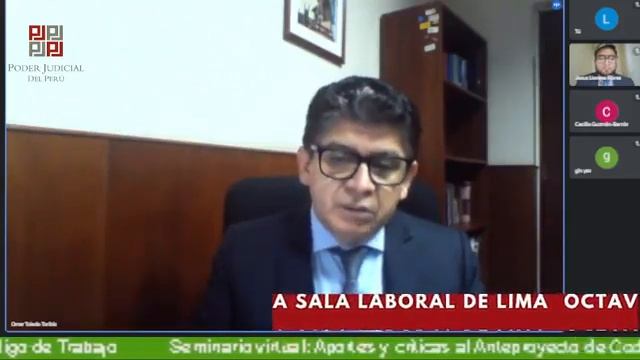 OCTAVA SESIÓN: SEMINARIO ANTEPROYECTO DEL CÓDIGO DE TRABAJO - Despido y sanciones disciplinarias смотреть онлайн