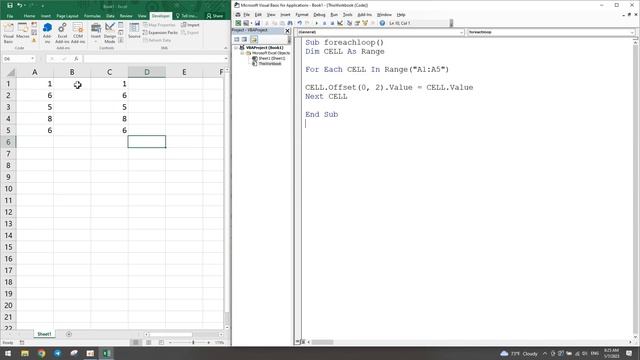 Excel VBA Ep15 . ការប្រើប្រាស់ For Each Loop смотреть онлайн