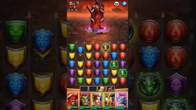 Empires and Puzzles Season 1 Final boss S1 23 11 with Proteus смотреть онлайн