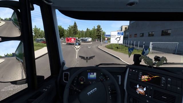 Euro Truck Simulator 2 | IVECO Stralis Hi-Way | Raven Truck Design | Bulgaria смотреть онлайн