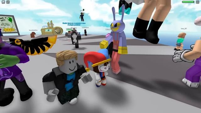 Jax E Pomni SOBREVIVENDO A 1.376.255 DESASTRES NATURAIS No Roblox!