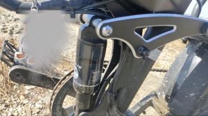 Обзор доработок электрофэтбайка Minako X, переделка подвески