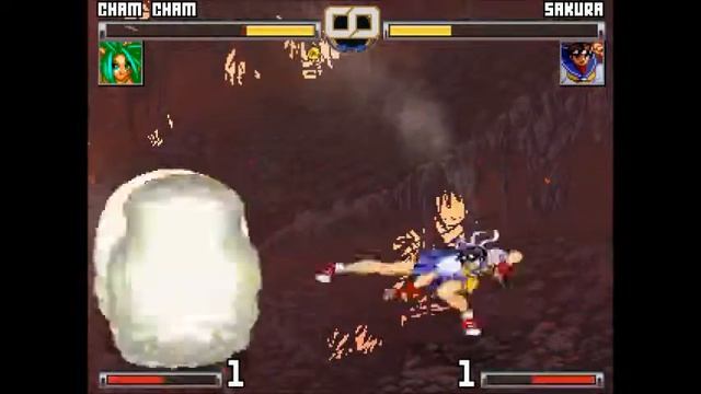 Mugen Tournament AI 5 Cham Cham vs Sakura Ganbaru Match 4 смотреть онлайн