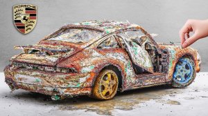 PORSCHES 911 РЕСТОВРАЦИЯ МОДЕЛЬКИ АВТО