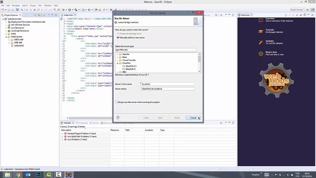 Configuração do Glassfish 4 no Eclipse Neon смотреть онлайн