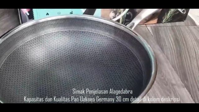 UNBOXING WAJAN STAINLESS UWAKEEN GERMANY WOK 30 CM, REVIEW LENGKAP COBA MASAK CUMI PANGGANG TELOR смотреть онлайн