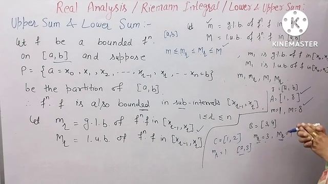 Lower Sum | Upper Sum | Oscillatory Sum | Riemann Integral | BA/BSc Maths | New Era Maths Classes смотреть онлайн