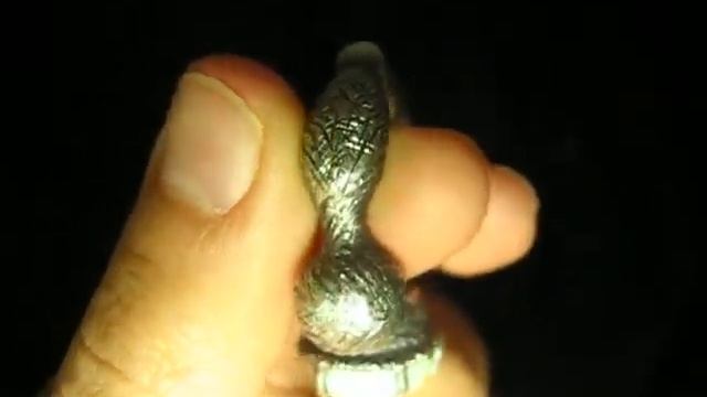 Ethiopian Wello Polished Harlequin Opal Ring Pin Fire Stirling 925 Silver JO004 смотреть онлайн