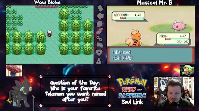 We are LINKED!!! | Pokemon Ruby and Sapphire Soul Link Randomizer Nuzlocke with Wow Blake! смотреть онлайн
