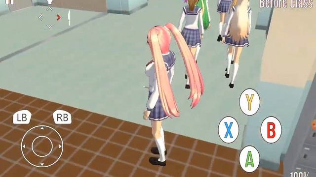 фан игра Яндере симулятор название: Lethal live смотреть онлайн