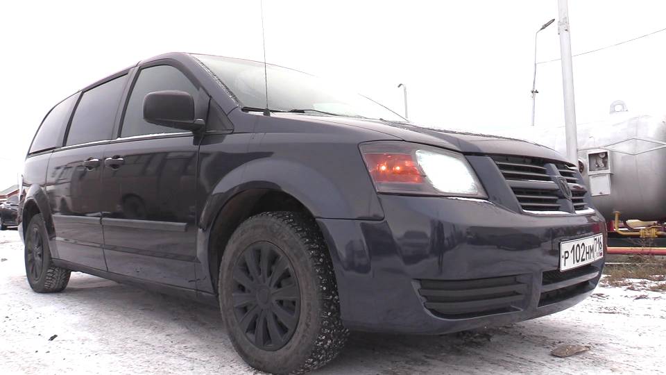 2007 DODGE GRAND CARAVAN 3.3L. Обзор (интерьер, экстерьер, двигатель). смотреть онлайн