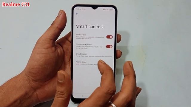 Realme c31 double tap screen on of setting | Realme c31 me double tap se screen on of kaise kare смотреть онлайн