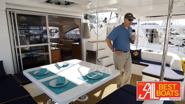 Leopard 48 catamaran sailboat review смотреть онлайн
