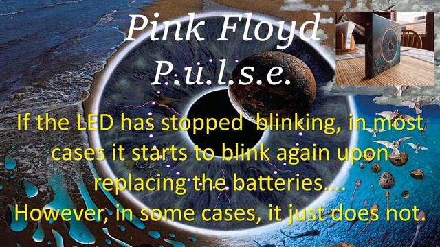 Replacement Circuit for Pink Floyd Pulse CD with blinking LED смотреть онлайн