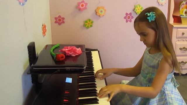SOFT MOZART RECITAL May 2014: Eliana plays "Little Shepherd" by S.Maikapar смотреть онлайн