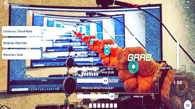 Depth Camera Central Volume 27.5: MANOMOTION Hand Tracking iPhone 12- SDK Lite v1.2 vs. Pro 1.4.2 смотреть онлайн