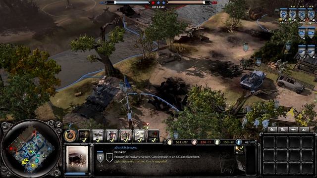 CoH2, Hard Comps, (No Commentary), Oberkommando West, Axis. Luftwaffe Ground Forces Doctrine. 1440p