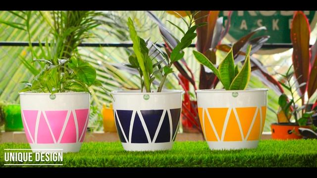 TrustBasket Ciara Planter (Set of 3) | Metal Planters смотреть онлайн