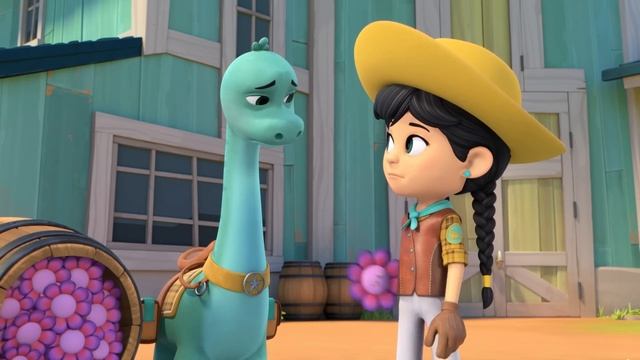 ¡Dinosaurios enfermos! | Dino Ranch Español смотреть онлайн