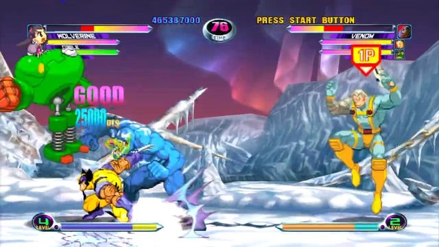 Marvel VS Capcom 2 - Wolverine/Cable/Hayato - Expert Difficulty Playthrough смотреть онлайн