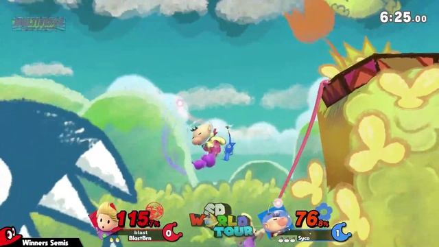 Syco (Olimar) vs BlastBrn (Lucas) | Winners Semis | SD World Tour #53 смотреть онлайн