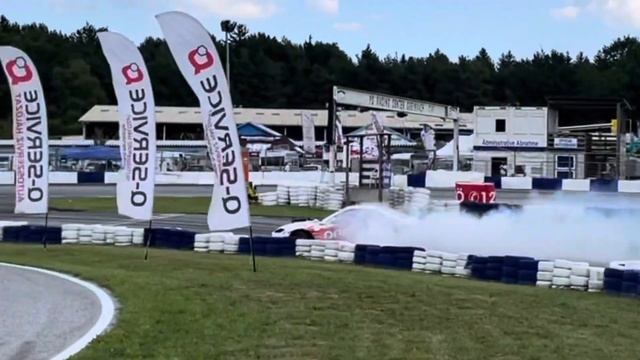 DRIFTSHOP NISSAN SILVIA S15 V8 DRIFTING - Steve Leiber | CID Drift Italy R2 Greinbach | смотреть онлайн