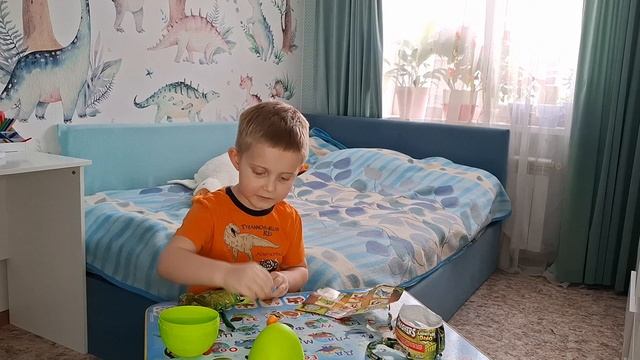 Распаковка Smashers Jurassic Series 1 Nano Egg , Распаковка яйцо детский мир