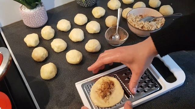 Kalburabastı dessert turc au cerneaux de noix et cannelle смотреть онлайн