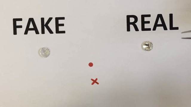 Diamond test | How to test if a diamond is REAL or FAKE using the Dot Test! смотреть онлайн