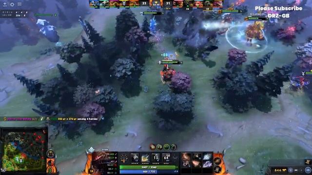 Sven, Queen Of Pain, Bristleback, Earthshaker, Lich | Dota2 Immortal | Game Review смотреть онлайн