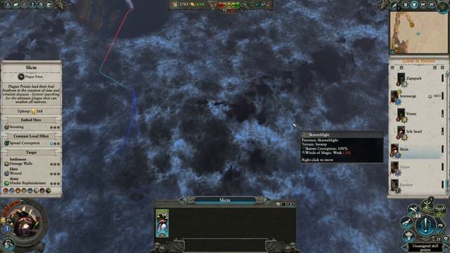 Total War Warhammer 2 - Death to the Lizard-Things! - Clan Pestilens Mortal Empires #5 смотреть онлайн