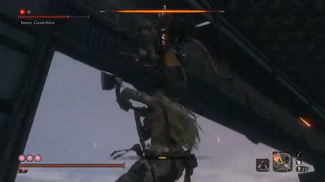 Sekiro. Inner Genichiro. No Kuro's Charm, Bell Demon, no Spiritfall/Sugar, No Damage. (Warrior) смотреть онлайн