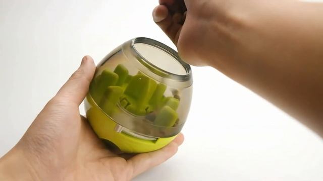 Pet Food Dispenser Ball and Dog Chew Rope Toy смотреть онлайн