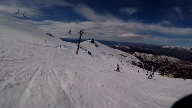Cerro Catedral Snowboard La Hoya hasta base de Punta Nevada Domingo 11 9 22 смотреть онлайн