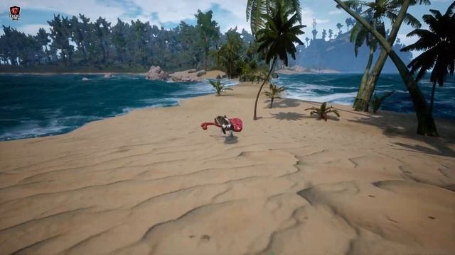 Ultimate Tropegnathus chasing velociraptor | Trope vs velos | Beasts of Bermuda смотреть онлайн