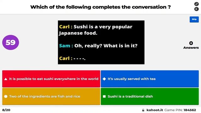 8.SINIF (LGS TAYFA) KAHOOT YARIŞMA #3 - İNGİLİZCE | #ŞAMPİYONA TEST KİTABI HEDİYE | CANLI YAYIN смотреть онлайн