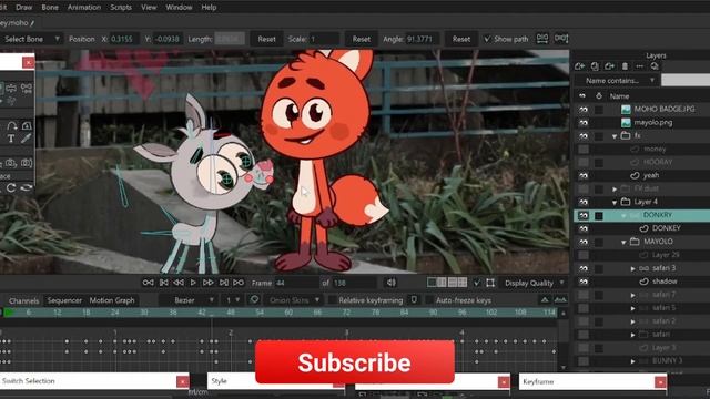 Having fun with characters by David Sewe using Moho ✨ смотреть онлайн