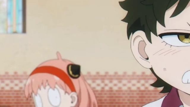 The way Damian blushes when anya talks to him is so cute 😻 || spy x family eps 10 смотреть онлайн