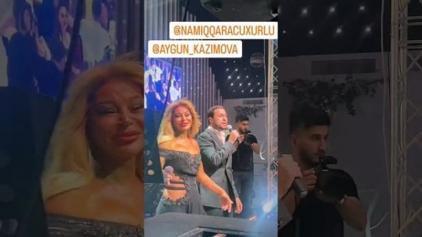 Aygün Kazımova Namiq Qaraçuxurlu Sapfir Saray möhtəşəm toy ♥️ #aygünkazımova Азербайджанская свадьб