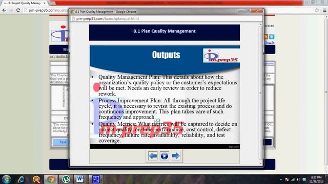 pm-prep35.com - Plan Quality Management Process смотреть онлайн