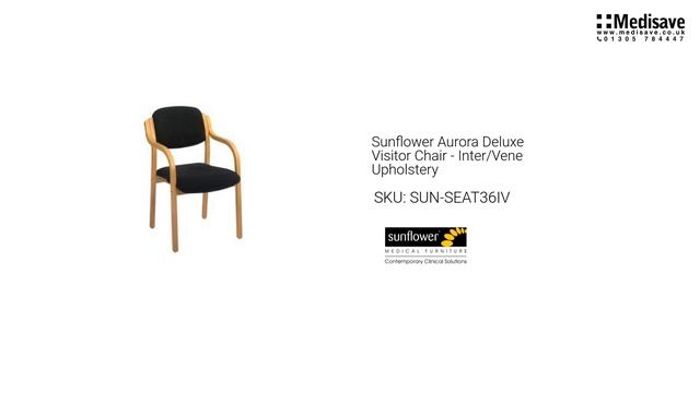 Sunflower Aurora Deluxe Visitor Chair Inter Vene Upholstery SUN SEAT36IV смотреть онлайн