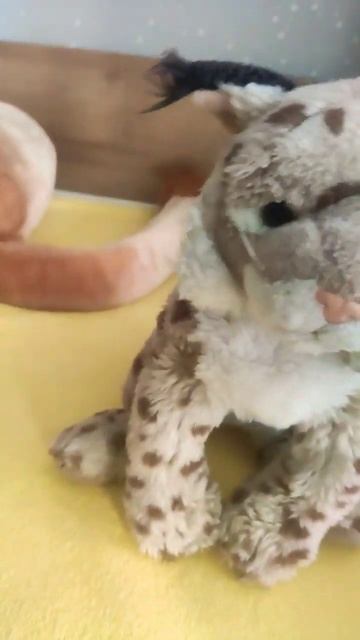 игрушка рысь у неё даже есть имя:рысёнок(девочка) смотреть онлайн