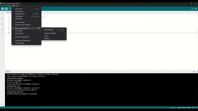 How to Burn a Bootloader and Upload code to a ATMega328P-AU смотреть онлайн