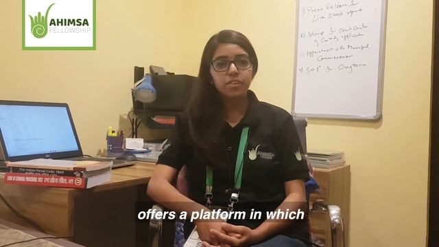 Rubina N Iyer | Testimonial Series – Ahimsa Fellows Of Our First Batch Speak About Their Experience