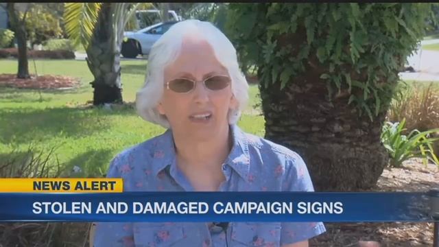Charlotte County Residents Targeted Over Clinton Signs