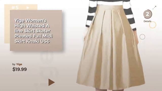 Khaki Skirts Collection // Summer 2017 смотреть онлайн