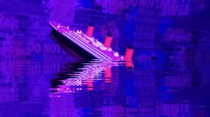 Титаник тонет в роблокс часть 2