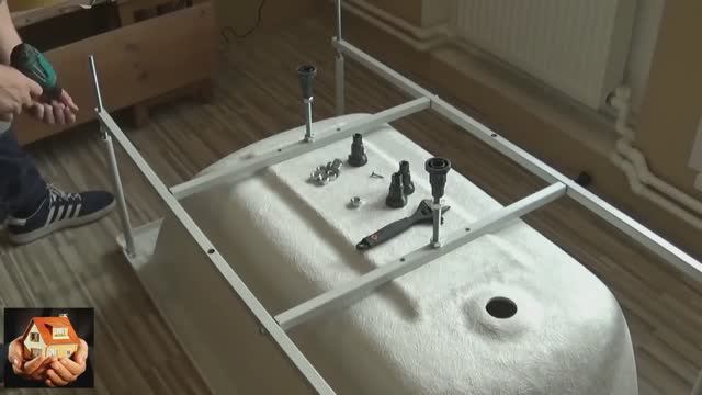 Сборка и установка акриловой ванны своими руками. смотреть онлайн