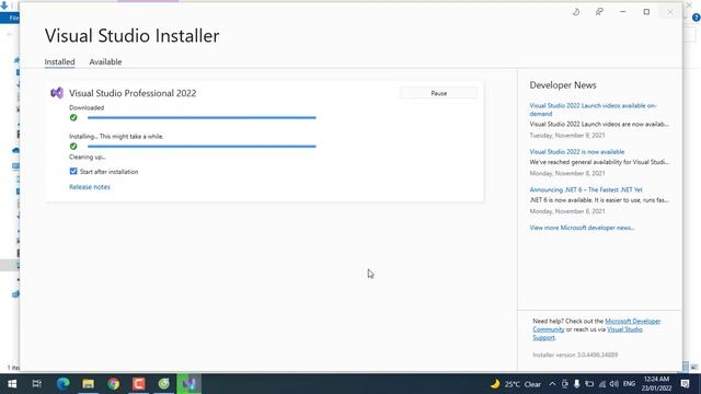 Download and Install Visual Studio 2022 | Tải và cài đặt Visual Studio 2022 | KhoaiCodeTV смотреть онлайн