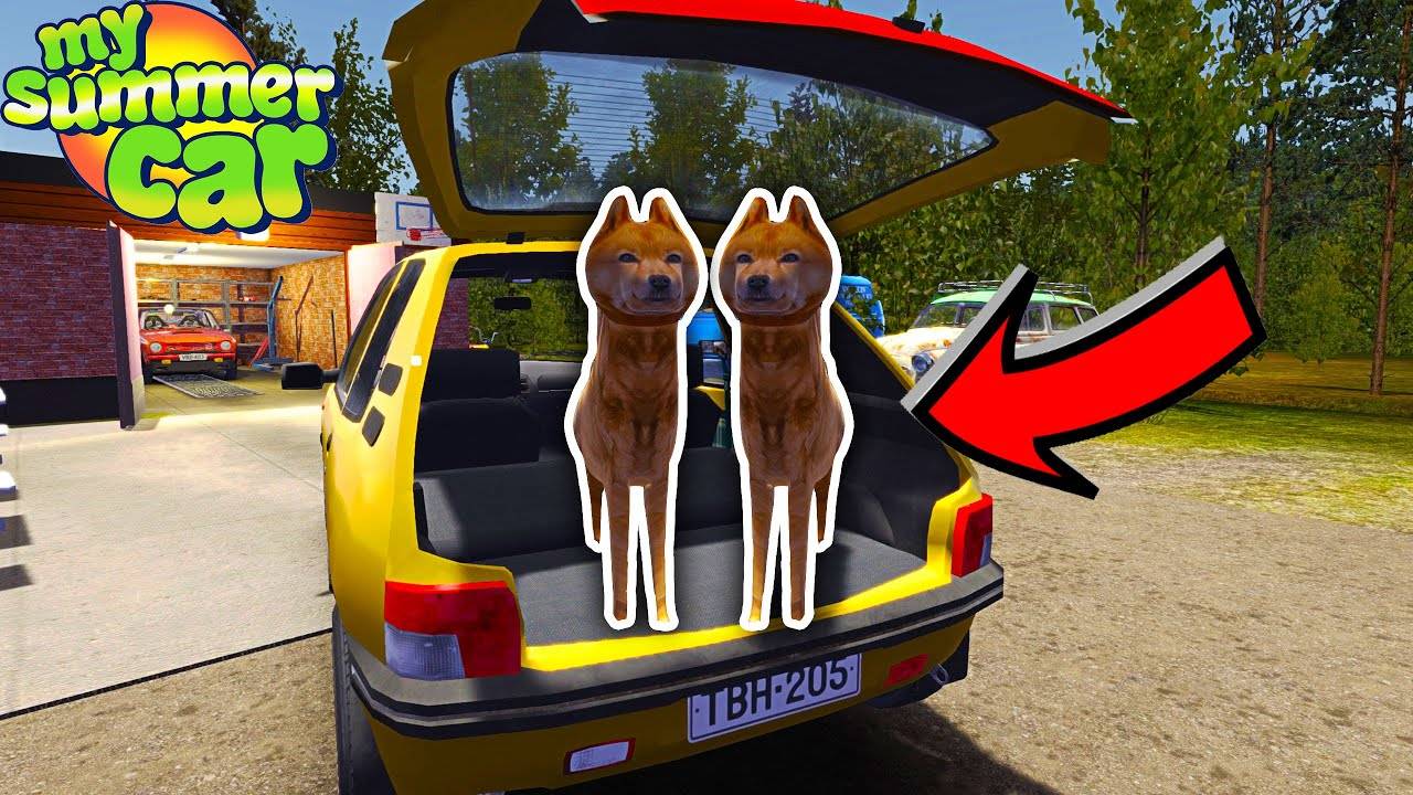 ПОЕЗДКА С ЗАБАВНОЙ СОБАКОЙ В PANIER 250 - My Summer Car смотреть онлайн
